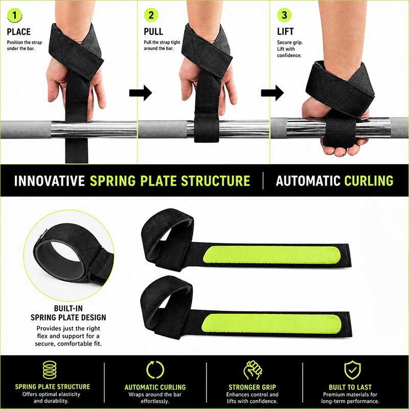 SlapStraps - Self Apply Lifting Straps